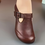 Naiste Mugavad J&auml;medad Kontsad - Must Kunstlik Pealismaterjal, Keskmine Konts, &Uuml;mar Nina Rihmaga Pahkluu &Uuml;mber, Pehme P&otilde;hjaga Vabaajajalatsid 41 khaki