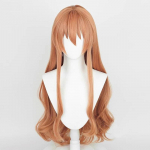 Aisaka Taiga Cosplay Parukas Anime Oranž Roosa Lokkis Pikk Taiga Aisaka Kuumuskindel S&uuml;nteetiline Juuksekarv Halloween Anime Parukad + Parukav&otilde;rk One Size
