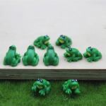 10tk Mini Konnakujukesed Miniatuurid Aiakaunistus Koduvaik Little Green Frog 1:12 nukumaja tarvikud