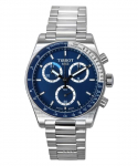 Tissot PR516 Kronograaf Roostevaba teras Sinine sihver Kvarts T149.417.11.041.00 100M Meeste k&auml;ekell sinine