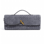 Baguette kott, Matt seemisnahast k&auml;ekott, Luksuslik s&uuml;gis-talvine &otilde;htukott, Moodne &uuml;he&otilde;laline crossbody kott naistele