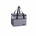 WTEMPO 16L/25L must hall k&auml;eshoitav isoleeritud kott s&ouml;&ouml;gikarp Bento kott alumiiniumfooliumist paks veekindel majapidamises kasutatav isoleeritud karp 16L