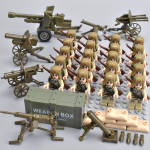 20 tk/partii II maailmas&otilde;ja s&otilde;jalised tegelased II maailmas&otilde;ja s&otilde;durid Rahvusarmee ehitusklotsid Relvad Kokkupandavad klotsid Lastem&auml;nguasjad