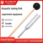 &Otilde;petuslik h&auml;&auml;lestuskahvlite komplekt 512 Hz ja 256 Hz elementaarse teaduse ja akustika eksperimentide jaoks 512Hz Fork + Hammer (Bag)
