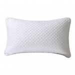 Padjakaitse Polsterdatud Padjap&uuml;&uuml;r Lukuga Hingav Masinpestav Padjakate Kaitsmaks Padja Higiplekkide S&uuml;lje eest valge