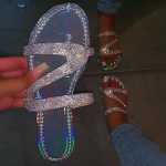 Seksikad naiste sandaalid suvised rannas, madala suuga kivikivid, mood Rooma naiste peoks, mugavad kerged kingad 41