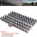 8 tk/partii Haldjad S&otilde;dur Orkid Armee Figuurid LOTR Armor Guard S&otilde;dalane Vibulaskja Keskaja R&uuml;&uuml;tlid Ehitusklotsid Klotsid m&auml;nguasjad kingitused