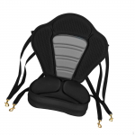 Back Support Canoe Seat, Easy to Install Accessory for Kayaks And Rafts Without Bag