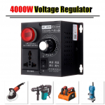 4000W Reguleeritav Muudetava Pinge Regulaator Alandav Pinge Muundur Trafo Mootori Kiiruse Ventilaatori Juhtimise Kontroller
