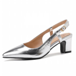 Suvised sandaalid, naiste muulad, slingback-kingad, suured suurused 48, elegantsed madalad kontsad, suletud ninaga, pidulikud kontorikingad naistele, br&auml;nd 34 h&otilde;be