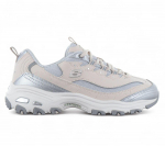 Skechers D Lites - Chromatic - Damen Sneakers Schuhe Beige-Silber 150246-NTSL ORIGINAL EU 37 UK 4