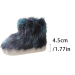 Kuum m&uuml;&uuml;k Naiste saapad 2024 S&uuml;gis V&auml;lipidu Lamep&otilde;hjalised Varruka suu V&auml;rviplokkidega Pl&uuml;&uuml;s Mugavad saapad naistele 36 tumesinine v&auml;rv