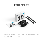 BOBOVR G3 kontrolleri k&auml;epidemed libisemisvastane silikoonkate kontrolleri kaitsja &uuml;hildub Meta/Oculus Quest 3/Quest 3S VR-iga must