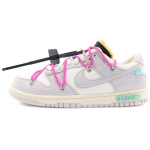 Off-White x Nike Dunk Low Partii 30 50st Unisex tossud Sail Neutral-Grey DM1602-122 36.5