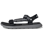 Adidas Comfort Sandaal Core Black Unisex Tennised Jalatsid-Valge Puhas-Hall GV8243 44&frac12;