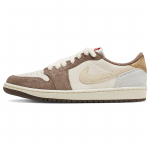 Air Jordan 1 Retro Low OG J&auml;nese Aasta Unisex Tossud Pruun Palomino Metallik-Kuld DV1312-200 41