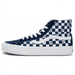 Vans OG Sk8-Hi LX Ruuduline - Tumesinine Unisex Tossud VN0A4BVBLKZ 40.5