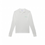 adidas x Pharrell Williams Kootud Pikkade Varrukate S&auml;rk Pilvevalge Unisex Topid HZ8138 L