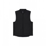 Nike &uuml;hev&auml;rviline logoga lukuga puuvillane vest meestele Vestid Must FB7554-010 L