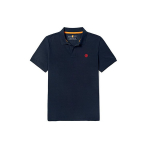 Timberland SS22 V&auml;litingimuste Vabaaja &Uuml;hev&auml;rviline L&uuml;hikeste Varrukatega Polo S&auml;rk Meeste Topp S&uuml;gav Safiirsinine A62T5-433 XS