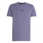 Adidas D4TAEROREADY T-s&auml;rk Moodne Mugav Lihtne &Uuml;hev&auml;rviline L&uuml;hikeste Varrukatega T-s&auml;rk Meeste Topid Pehme-Lilla JX3289 2XL