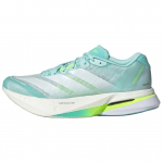 adidas Adizero Boston 13 Semi Flash Aqua Naiste tossud Roheline Zero-Metallic Lucid-Lemon JS4957 36