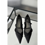 Moodsad Suede Lilla Terava Ninaga Naiste Kingad L&uuml;hikesed Ristpaelaga &Otilde;hukese Kontsaga Muulad Kingad Banketi Pulma Elegantsed Madala Kontsaga Naiste Kingad 35 must