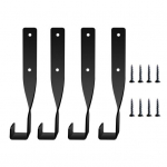 2/4 tk raskeveokite hoiuraami mootorsae seinakinnitushoidik roostekindel korrosioonikindel n&ouml;&ouml;rtrimmeri riidepuu hoiurest 4pcs