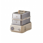 Kahepinge elektriline auruti ja kuum pott, 10,5 L mahutavus, kahekihiline isoleeritud keedupott. US Standard 110V