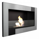 Seinale paigaldatav Bioetanool kamin GOLF QUBE T&Uuml;V klaasistusega