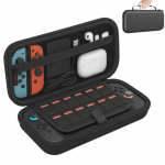 Etui pour Nintendo Switch 2 - Pochette Noir de transport rangement housse emplacement cartes de jeux Phonillico&reg;