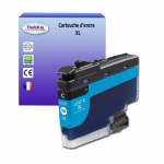 Cartouche compatible - T3AZUR - LC427XL Cyan - 5000 pages - Normes ISO 9001/14001 - Jet d'encre