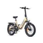 ENGWE L20 3.0 Boost - V&eacute;lo &eacute;lectrique pliable 20 pouces - Batterie amovible 48 V 13,5 Ah - Autonomie 100 kilom&egrave;tres - Or kuld