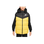 Nike Udusulgedest Vest Spordit&otilde;mblukuga Vabaaja Soe Pardisulg Laste Vestid Kollane HV1602-777 S yellow