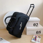 Suure Mahutavusega Rullitav Duffel-kott - Reisimiseks Kaasav&otilde;etav Rattad, Kokkupandav L&uuml;hikesteks Reisideks, Unisex Large