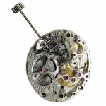 21600bph 27,4mm ETA 6498 Kellamehhanism Skelett K&auml;sitsi keeratav Manuaalne 17 juveeli &Otilde;&otilde;nes mehaaniline mehhanism V&auml;ikesed sekundid @ 6 United States