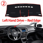 Autode armatuurlaua kate Armatuurlaua matt Paneeli kate Vaip Armatuurlaua matt UV-vastased matid Seat Alhambra 2012-2021 Vasak- ja parempoolse rooliga