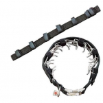 Cache collier dressage - SPRENGER - 40 CM X 30 MM - Blanc - Pour chien - &Eacute;ducation valge