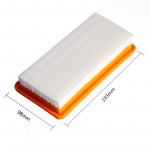 2 tk filtrit 193*98mm Karcher DS5500 DS6000 DS5600 DS5800 6.414-631.0 tolmuimeja varuosad Kodutarbed CHINA