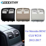 Must tagumine konditsioneer LHD RHD vahelduvvoolu ventilatsiooniv&otilde;re v&auml;ljalaskeava kattepaneel jaoks BENZ W218 CLS CLS220 260 300 320 350 400 550 High-end Black