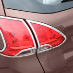 My Good Car ABS Chrome trim Car body Rear tail back Light lamp frame stick car styling For Peugeot 2008 Car accessories ABS Chrome