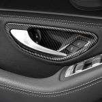 S&uuml;sinikkiust auto siseukse k&auml;etoe k&auml;epideme katte trimm Ukse kaussi raam Kleebised Mercedes Benz CE klassi W205 W213 GLC jaoks Style 3 GLC 16-22