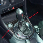 P&auml;ris s&uuml;sinikkiust auto k&auml;igupaneeli katte trimm Volkswagen VW Beetle 2012 jaoks - auto k&auml;igukasti paneeli kleebis Auto sisemine B-2