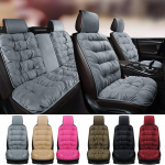 Autoistme kate Hoia talvel soojas Libisemiskindel flokeerivast riidest autoistme padi karusnahk Opel Corsa Comfortable X2 jaoks gray seat 1pcs