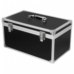 1 T&ouml;&ouml;riistakast Instrumentide konteiner Alumiiniumisulamist t&ouml;&ouml;riistakast Veekindel kandekott Metallist kohver Multifunktsionaalne k&otilde;va hoiukarp 29X16cm