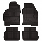 Dywaniki samochodowe gumowe do: Ford Mondeo MK2 kombi, sedan, liftback, hatchback (1996-2000) - czarne, dopasowane