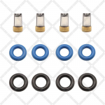 4 set Fuel Injector Service Repair Kit Filters Orings Seals Grommets for Chinese Car 28334878 4 SET