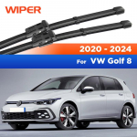 VW Golf MK8 - 2024 jaoks Kojamees LHD Esikojamehe terad Tuuleklaas Tuuleklaasi Puhas Aken Auto Vihmakaabitsad 26 +18 VW Golf MK8