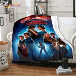 Kuum &Otilde;udusfilm Stranger Things Tekid Vooditele Pehme &Otilde;huke Tekk Kuninganna Suurus Rooma Dekoor Talvine Voodipesu Kate Laste Kingitus Piknik 130x150cm