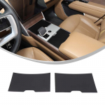 ABS Carbon Fiber For Range Rover Vogue L460 -25 Central control water cup holder decoration panel cover Trim Car Accessories matt must v&auml;rv